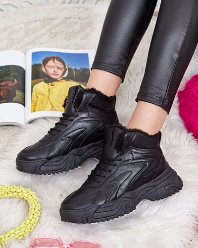 Royalfashion Forraffi adidași pentru femei cu izolație din blană