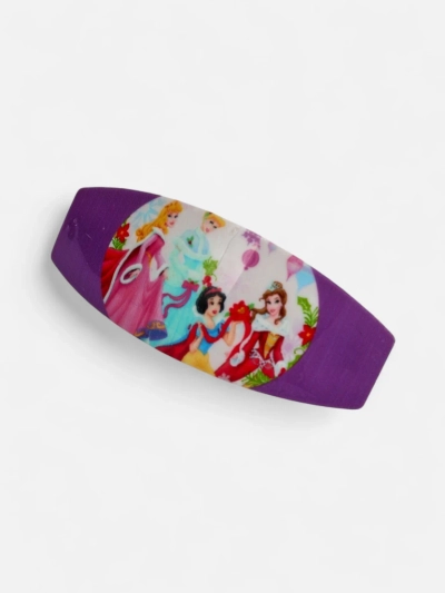 Barrettă colorată de păr pentru copii cu prințese