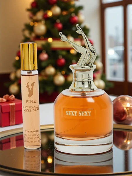 Zestaw Inspirowana Apă de parfum pentru femei și parfum solid Scandal Pink Sexy