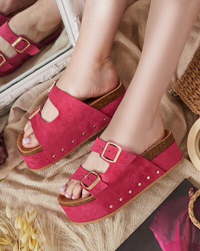 Royalfashion Șlapi cu platformă Sodass pentru femei