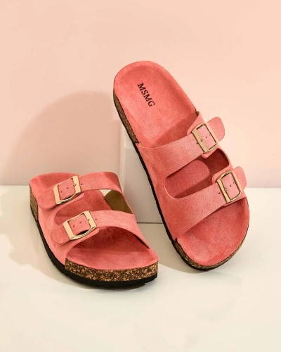 Royalfashion Flip-flops pentru femei cu catarame Foumy