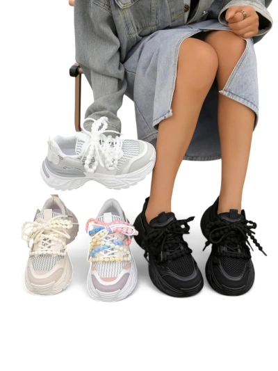 Pantofi sport Royalfashion pentru femei cu o talpă mai groasă Loness