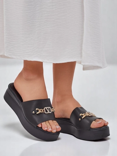 Sandale cu wedge pentru femei Royalfashion Dalimma