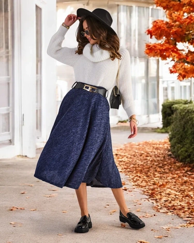 Fusta midi Royalfashion pentru femei