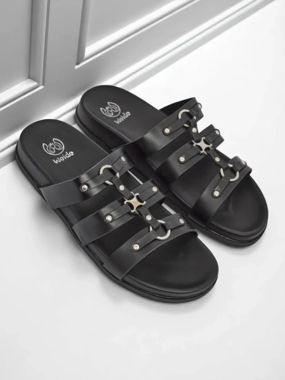 Royalfashion Damskie klapki w stylu rzymianek Roma