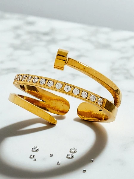 Brățară fixă Dolce Vita cu talismane decorative