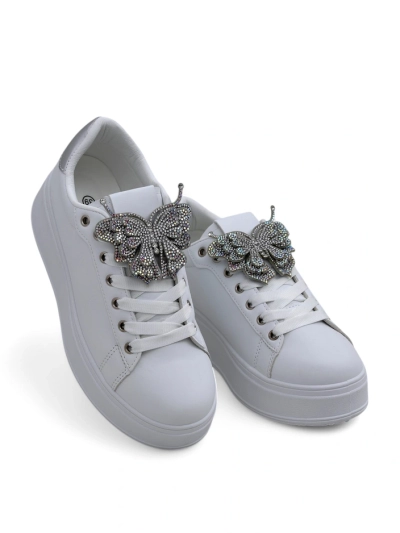 Sneakeri Platformă Royalfashion pentru Femei cu Fluture Obellay