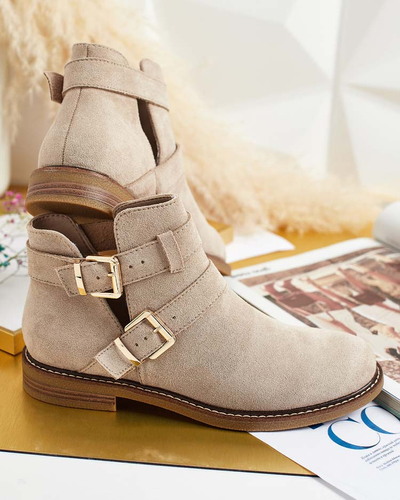 Royalfashion Cizme cu decupaj Geronsa pentru femei
