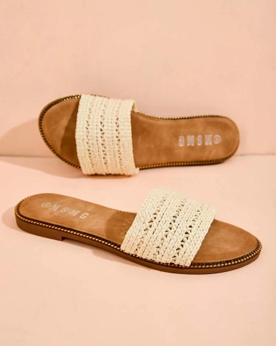 Royalfashion Flip-flops pentru femei cu talpă plată Bofira