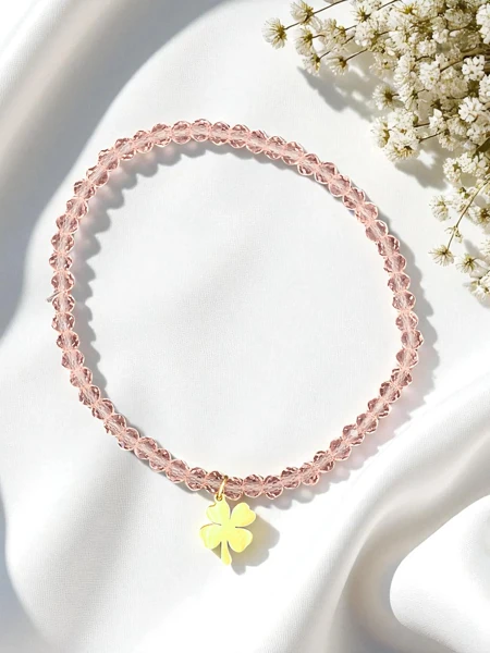 Brățară de damă Royalfashion cu pandantiv trifoi