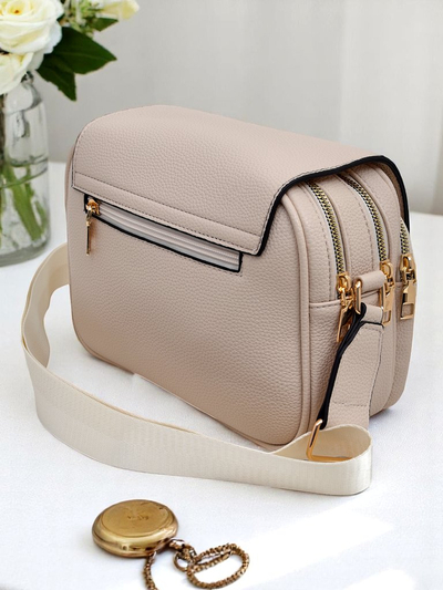 Royalfashion Geantă mică de damă din piele ecologică, cu 2 compartimente