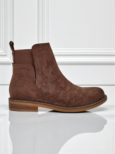 Gyal dem boot ala Chelsea boot fram eko-suedha Veysi