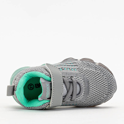 Sneakers Dama Astra Gri Sintetici Sport Vara