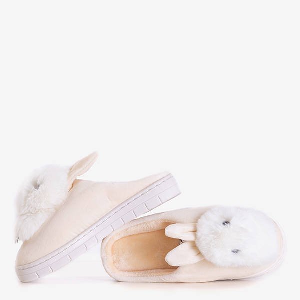 Papuci de casă Atena bunny pentru femei - Încălțăminte
