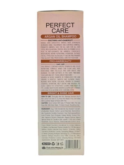 Argento Arganio Silky & Smooth Shampoo wit' Keratin an' Vitamins E+B5 (800ml)