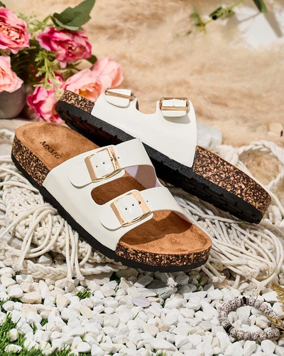 Royalfashion Flip-flops cu talpă plată Rolotta pentru femei