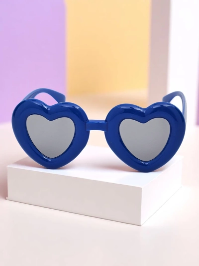 Royalfashion Ochelari de soare pentru copii în formă de inimă
