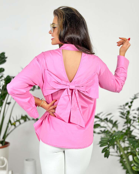 Royalfashion Cămașă pentru femei cu fundiță