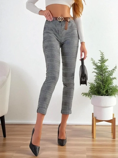 Royalfashion Pantaloni din stofă pentru femei