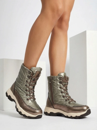 Botine tip snowboots de damă Liveas