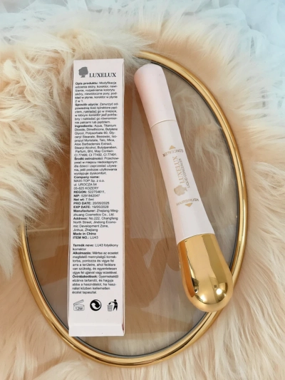 Aurelia Luxelux Concealer – korektor w płynie z hairbrush 24H Waterproof