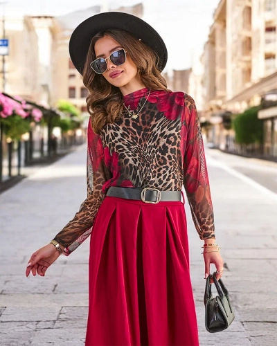Fusta midi pentru femei de la Royalfashion