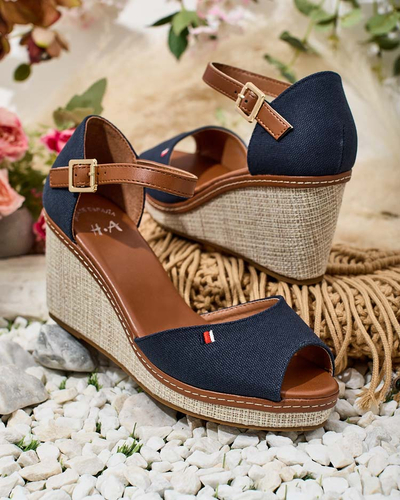 Royalfashion Sandale cu toc Temene pentru femei