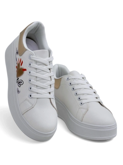 Adidași cu platformă pentru femei Royalfashion cu print Alcape