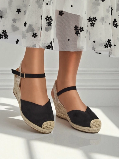 Royalfashion Sandale cu platformă pentru femei Solara Espadrilles