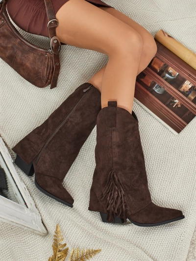 Botine de damă cu partea superioară închisă Tovris