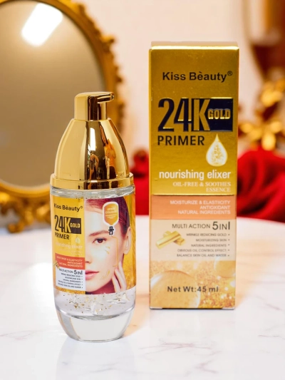Bază de machiaj Primer 24K GOLD hidratantă 5-în-1