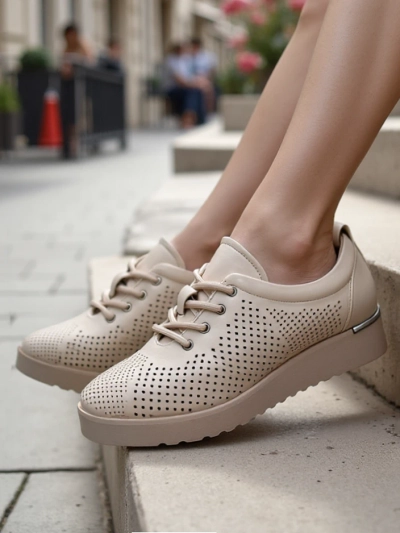 Royalfashion Muli perforate pentru femei Gofielle