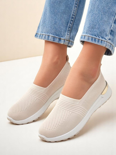 Pantofi slip-on pentru femei din material Royalfashion Perfeti