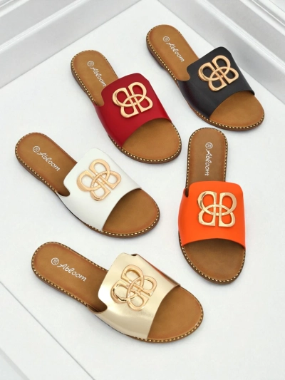 Royalfashion Sandale cu talpă joasă pentru femei Heraklia