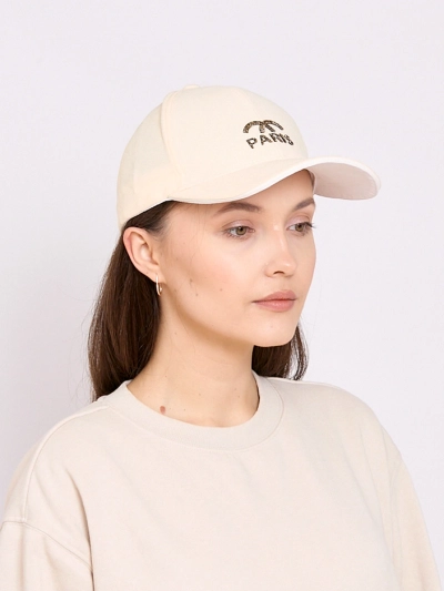 Royalfashion Căciulă de femei cu vizor adornat cu zirconii