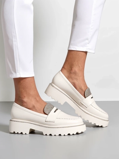 Royalfashion Mocasi femei cu strassuri Vinness