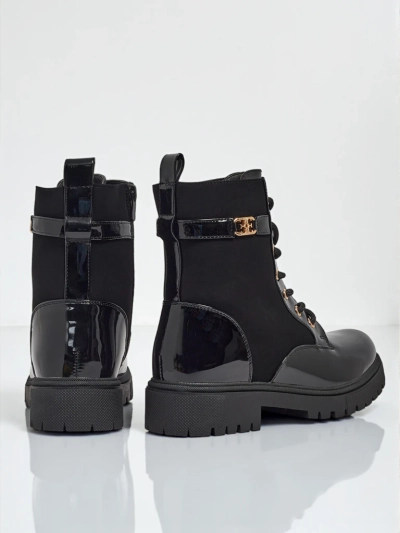 Botine cu șireturi Alvinea