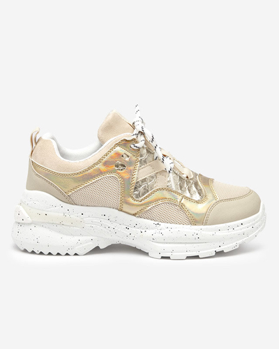 Pantofi sport dama auriu-bej adidasi Dejis - Incaltaminte