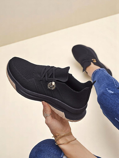 Royalfashion Slip-on pantofi sport din material textil pentru femei Teletta