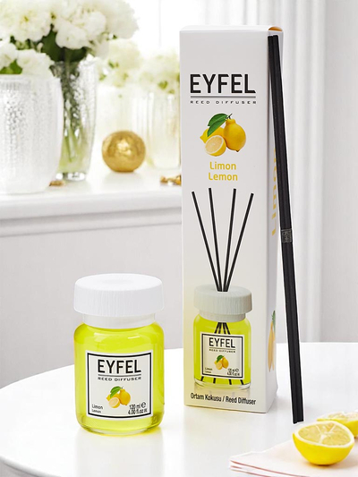 Royalfashion EYFEL Bețișoare parfumate cu aromă de lămâie 120 ml