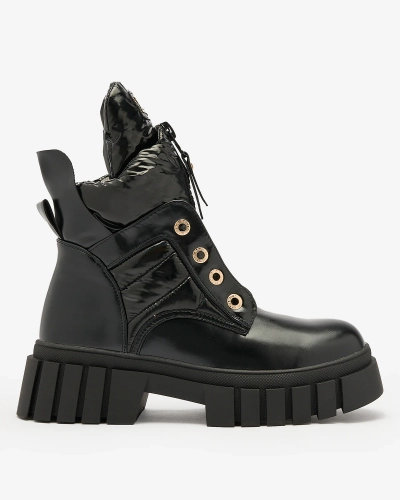 Royalfashion Cizme de damă în negru Selilka