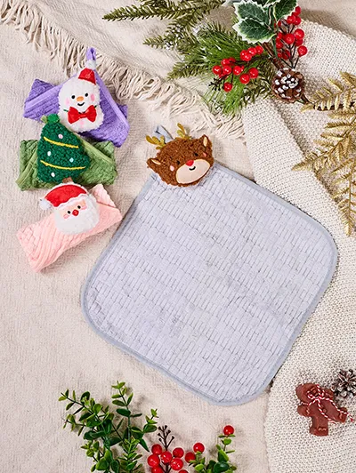 Royalfashion Set de prosoape de Crăciun Happy Xmas