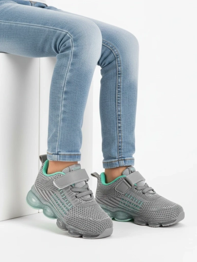 Sneakers Dama Astra Gri Sintetici Sport Vara