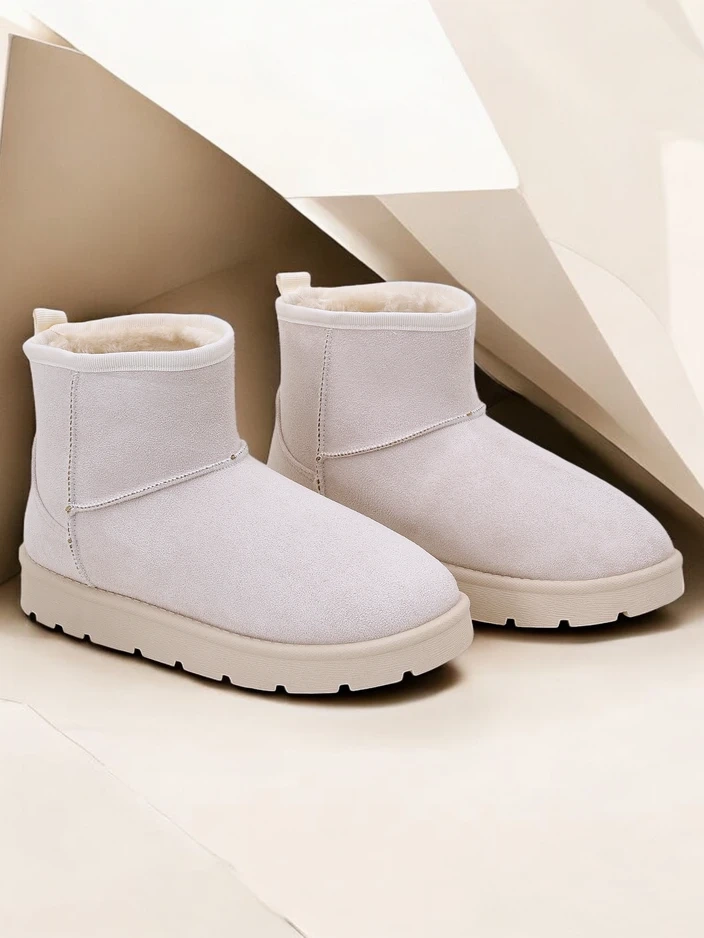 Royalfashion Cizme scurte asemănătoare cu cizmele de zăpadă pentru femei Belli