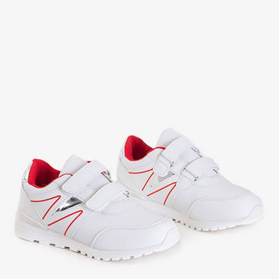 Încălțăminte de sport albă pentru copiiElmoli - Încălțăminte