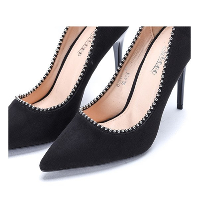 Czarne szpilki Braelynn- Obuwie