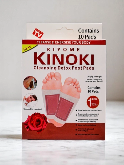 Pachete Detox pentru picioare DETOX KINOKI 10 bucăți Roze