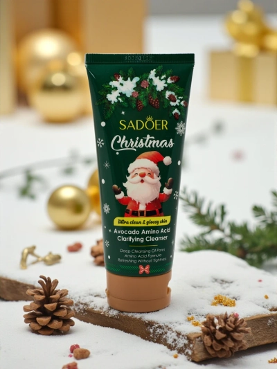 Sadoer Gel de curățare facială de sărbători cu avocado și aminoacizi