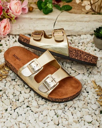 Royalfashion Flip-flops cu talpă plată Rill pentru femei
