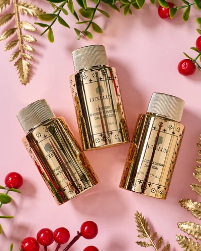 Set de duș și spălare Luxelux de Crăciun 50 ml